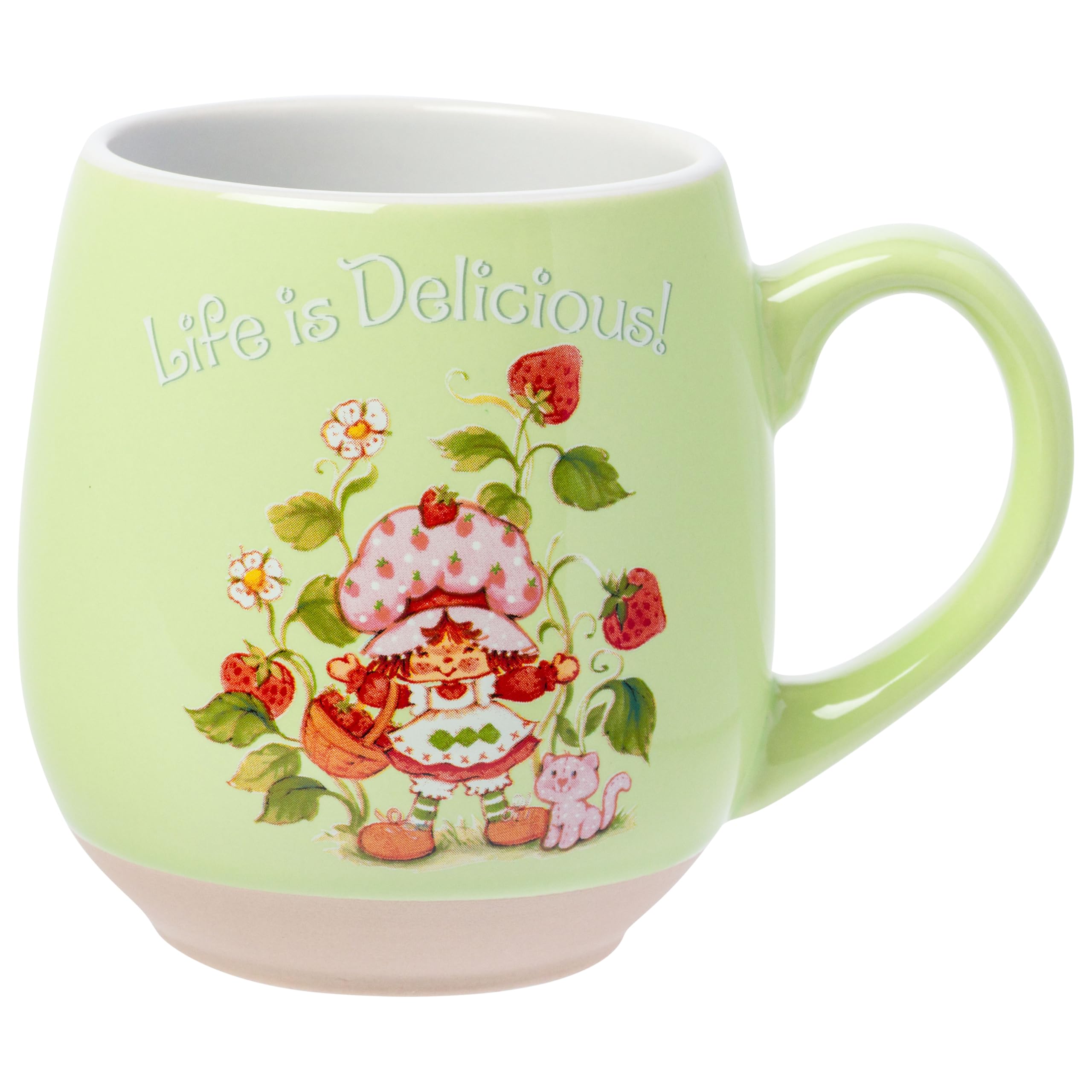 Amazon.com | Silver Buffalo Strawberry Shortcake Custard, Clay